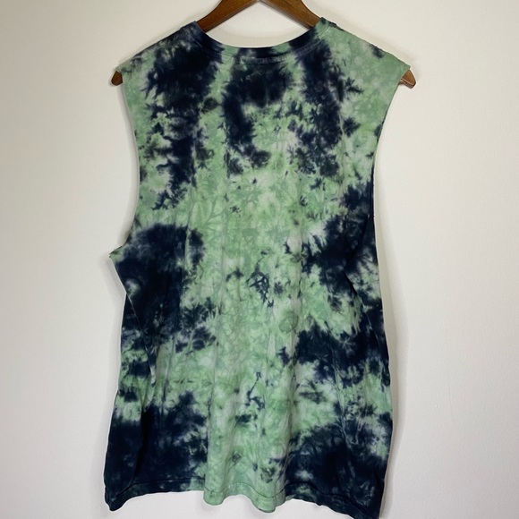 Green Day Tie Dye Muscle Tank Unisex - Picture 2 of 2